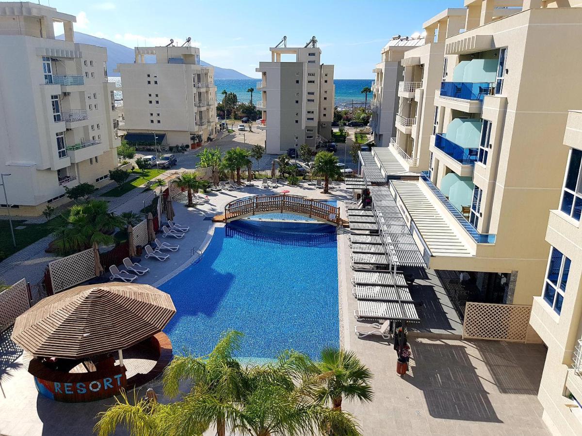 Flori Beach Apartment Radhimë المظهر الخارجي الصورة
