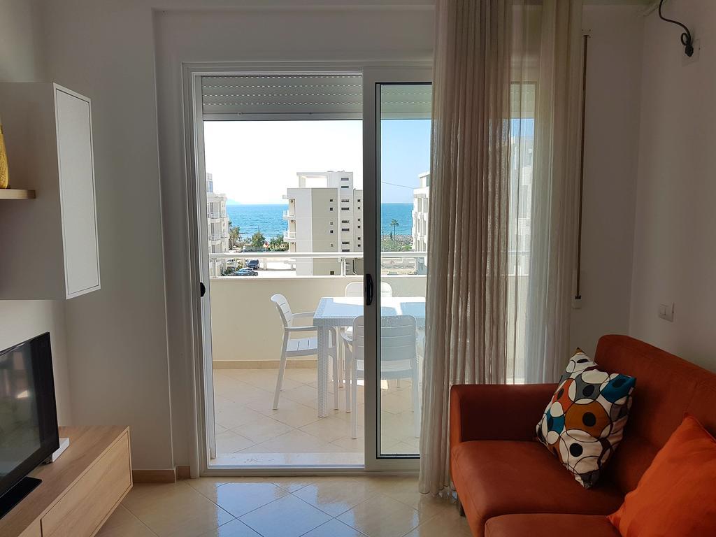 Flori Beach Apartment Radhimë المظهر الخارجي الصورة