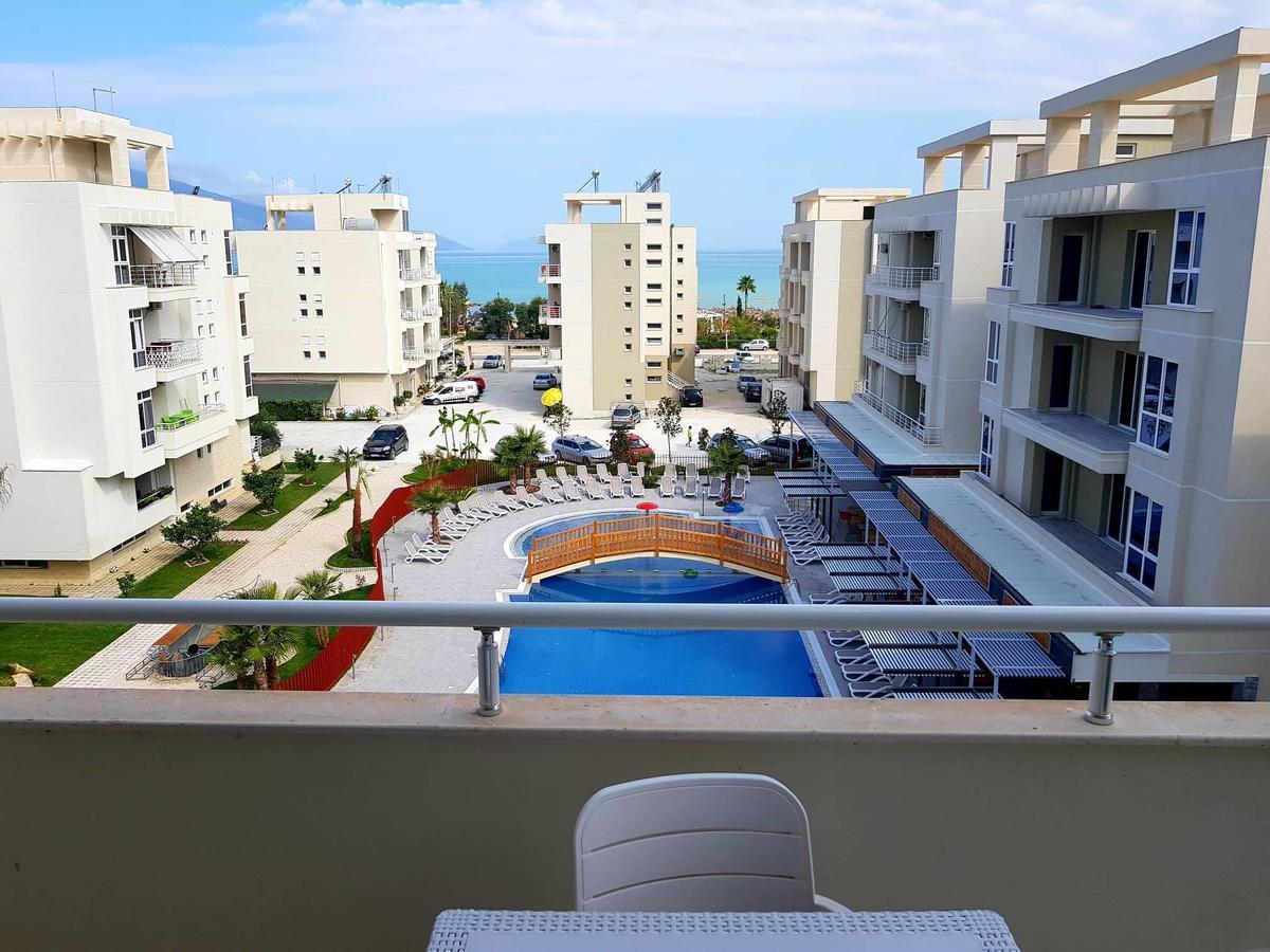 Flori Beach Apartment Radhimë المظهر الخارجي الصورة